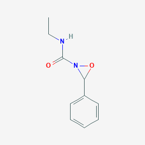 molecular formula C10H12N2O2 B11760027 N-ethyl-3-phenyloxaziridine-2-carboxamide 