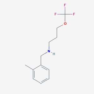 (2-Methyl-benzyl)-(3-trifluoromethoxypropyl)-amine