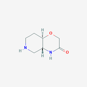 (4aR,8aR)-octahydro-2H-pyrido[4,3-b][1,4]oxazin-3-one