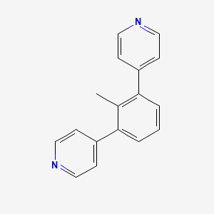 4-[2-Methyl-3-(pyridin-4-yl)phenyl]pyridine