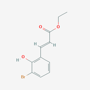 (E)-ethyl 3-(3-bromo-2-hydroxyphenyl)acrylate