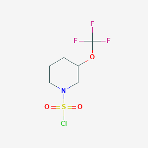 3-Trifluoromethoxy-piperidine-1-sulfonyl chloride