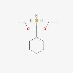 (Cyclohexyldiethoxymethyl)silane