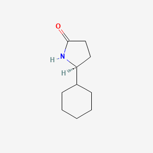 (S)-5-Cyclohexylpyrrolidin-2-one