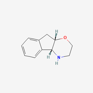 (4aR,9aS)-2,3,4,4a,9,9a-hexahydroindeno[2,1-b][1,4]oxazine