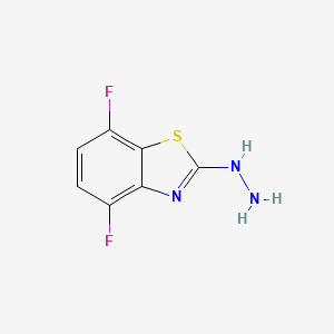 4,7-Difluoro-2-hydrazinylbenzo[d]thiazole