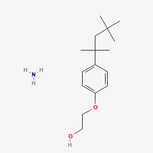 2-[4-(2,4,4-Trimethylpentan-2-yl)phenoxy]ethan-1-ol amine