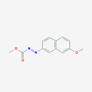 methyl (E)-2-(7-methoxynaphthalen-2-yl)diazene-1-carboxylate