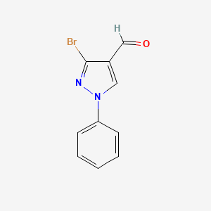 3-bromo-1-phenyl-1H-pyrazole-4-carbaldehyde