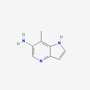 7-methyl-1H-pyrrolo[3,2-b]pyridin-6-amine