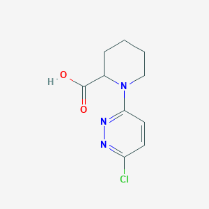 1-(6-Chloropyridazin-3-YL)piperidine-2-carboxylic acid