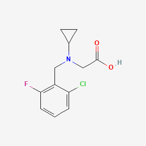 [(2-Chloro-6-fluoro-benzyl)-cyclopropyl-amino]-acetic acid