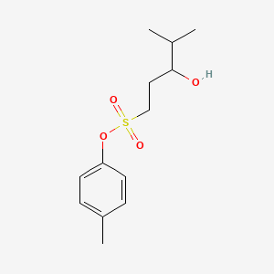 4-Methylphenyl 3-hydroxy-4-methylpentane-1-sulfonate