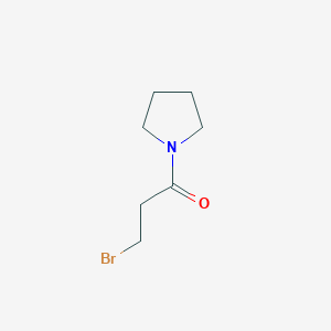 3-Bromo-1-(pyrrolidin-1-yl)propan-1-one