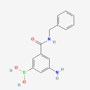 3-Amino-5-(benzylcarbamoyl)phenylboronic acid