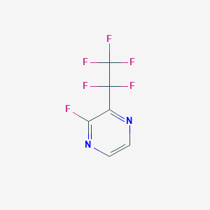 2-Fluoro-3-pentafluoroethyl-pyrazine