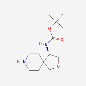 (S)-tert-Butyl 2-oxa-8-azaspiro[4.5]decan-4-ylcarbamate