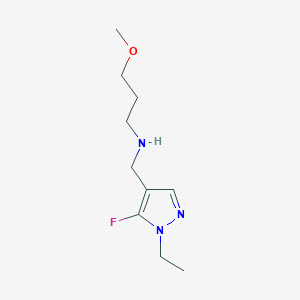 [(1-ethyl-5-fluoro-1H-pyrazol-4-yl)methyl](3-methoxypropyl)amine