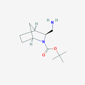 tert-butyl (1S,3S,4S)-3-(aminomethyl)-2-azabicyclo[2.2.1]heptane-2-carboxylate