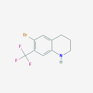 6-Bromo-7-(trifluoromethyl)-1,2,3,4-tetrahydroquinoline