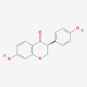 (3R)-7-hydroxy-3-(4-hydroxyphenyl)-3,4-dihydro-2H-1-benzopyran-4-one