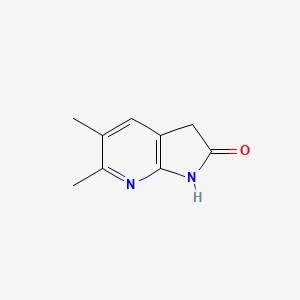 5,6-dimethyl-1H,2H,3H-pyrrolo[2,3-b]pyridin-2-one