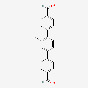 4'-(4-Formylphenyl)-2'-methyl-[1,1'-biphenyl]-4-carbaldehyde