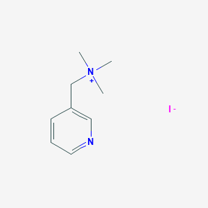 Trimethyl[(pyridin-3-yl)methyl]azanium iodide