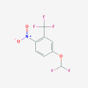 4-(Difluoromethoxy)-1-nitro-2-(trifluoromethyl)benzene