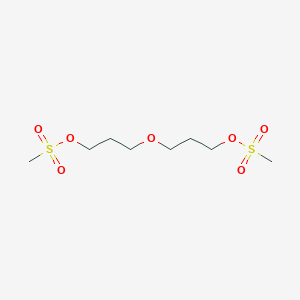 molecular formula C8H18O7S2 B11760859 3-[3-(Methanesulfonyloxy)propoxy]propyl methanesulfonate 