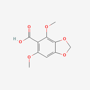 4,6-Dimethoxybenzo[d][1,3]dioxole-5-carboxylic acid