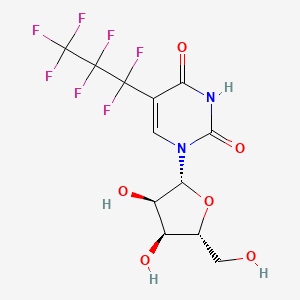 5-(Heptafluoropropyl)uridine