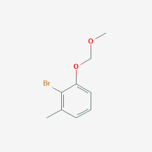 molecular formula C9H11BrO2 B11760906 2-Bromo-1-(methoxymethoxy)-3-methylbenzene 