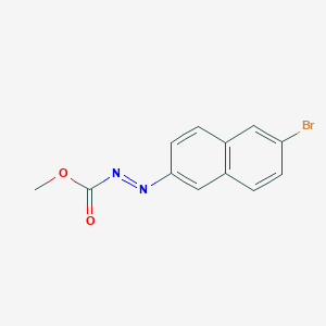 methyl (E)-2-(6-bromonaphthalen-2-yl)diazene-1-carboxylate