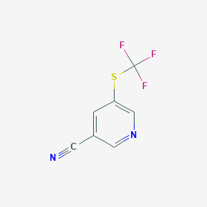 5-Trifluoromethylsulfanyl-nicotinonitrile