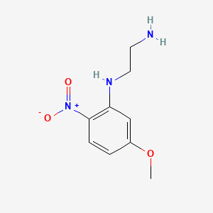 N1-(5-Methoxy-2-nitrophenyl)-1,2-ethanediamine