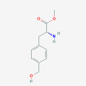 (R)-Methyl 2-amino-3-(4-(hydroxymethyl)phenyl)propanoate