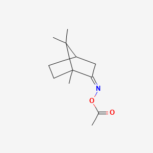 [(2E)-1,7,7-trimethylbicyclo[2.2.1]heptan-2-ylidene]amino acetate