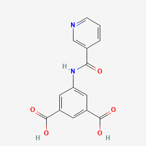 5-(Nicotinamido)isophthalic acid