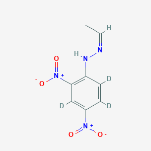 2,3,5-trideuterio-N-[(Z)-ethylideneamino]-4,6-dinitroaniline