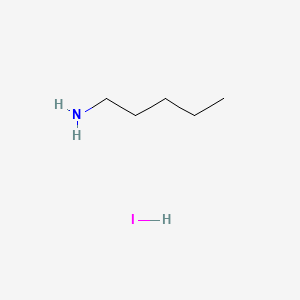 molecular formula C5H14IN B11761249 Pentan-1-amine hydroiodide CAS No. 60762-85-8