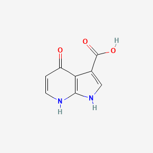 4-Hydroxy-1H-pyrrolo[2,3-b]pyridine-3-carboxylic acid