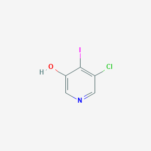 molecular formula C5H3ClINO B11761474 5-Chloro-4-iodopyridin-3-ol 