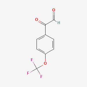 2-Oxo-2-[4-(trifluoromethoxy)phenyl]acetaldehyde