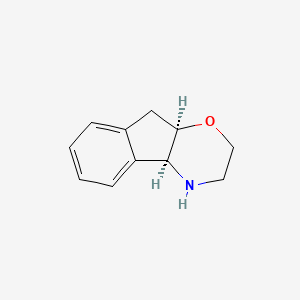 (4aS,9aR)-2H,3H,4H,4aH,9H,9aH-indeno[2,1-b][1,4]oxazine