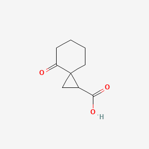 4-Oxospiro[2.5]octane-1-carboxylic acid