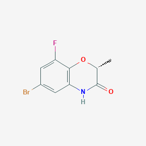 (R)-6-Bromo-8-fluoro-2-methyl-2H-benzo[b][1,4]oxazin-3(4H)-one