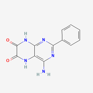 4-Amino-2-phenyl-5,8-dihydro-pteridine-6,7-dione