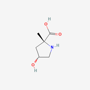 (2R,4R)-4-Hydroxy-2-methylpyrrolidine-2-carboxylic acid