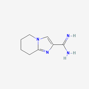 5,6,7,8-Tetrahydroimidazo[1,2-a]pyridine-2-carboximidamide